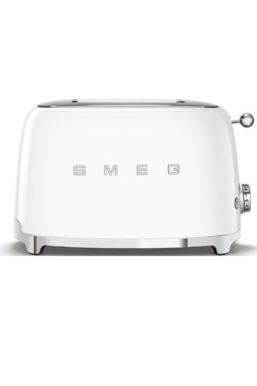 SMEG 50' Style Beyaz 2 Dilimli Ekmek Kızartma Makinesi TSF01WHEU