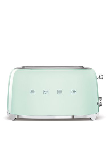 SMEG 50' Style Pastel Yeşil 4 Dilimli Ekmek Kızartma Makinesi TSF02PGEU