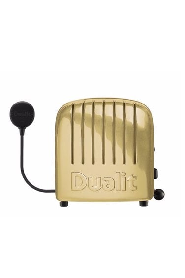 DUALİT Pirinç Rengi İkili Ekmek Kızartma Makinesi