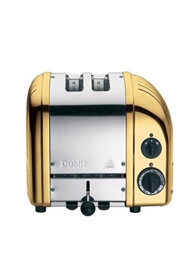 DUALİT Pirinç Rengi İkili Ekmek Kızartma Makinesi