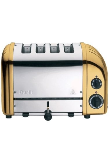 DUALİT Pirinç Rengi Dörtlü Ekmek Kızartma Makinesi