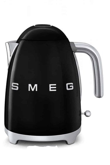 SMEG 50' Style Siyah Kettle KLF03BLEU