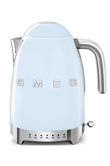 SMEG 50' Style Pastel Mavi Isı Ayarlı  Kettle KLF04PBEU