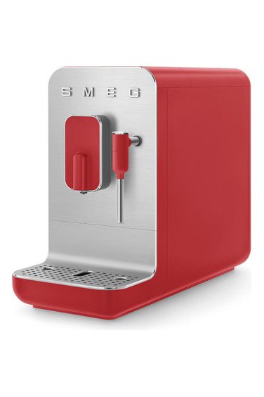 SMEG BCC02RDMEU ESPESSO KAHVE MAKİNESİ, 50'S STYLE MAT KIRMIZI
