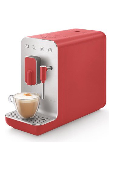 SMEG BCC02RDMEU ESPESSO KAHVE MAKİNESİ, 50'S STYLE MAT KIRMIZI