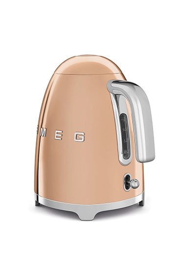 Smeg Rose Gold Kettle 50's Retro Style ''Yumuşak Açılır'' Kapak Sistemi KLF03RGEU