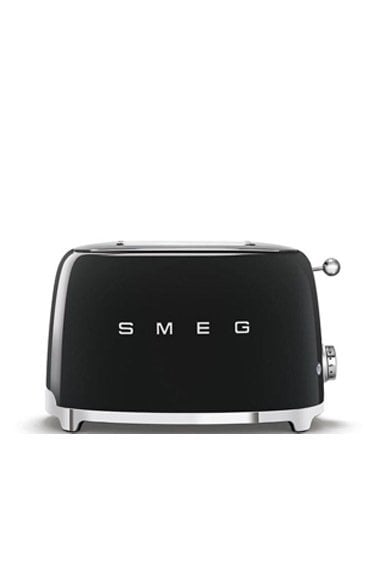 SMEG 50' Style Siyah 2 Dilimli Ekmek Kızartma Makinesi TSF01BLEU