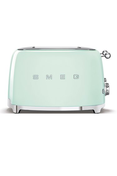 SMEG Pastel Yeşil 4*1 Hazneli 50' Style Ekmek Kızartma Makinesi TSF03PGEU