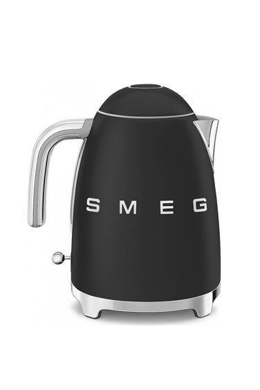 SMEG 50' Style Mat Siyah Renk Kettle KLF03BLMEU