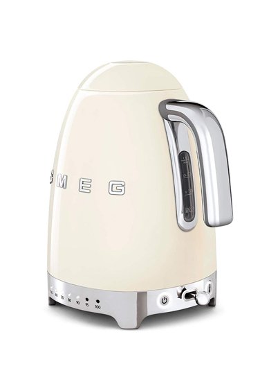 SMEG 50' Style Krem Isı Ayarlı Kettle KLF04CREU