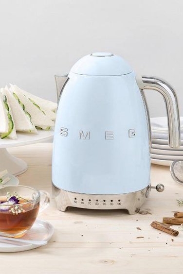 SMEG 50' Style Pastel Mavi Isı Ayarlı  Kettle KLF04PBEU