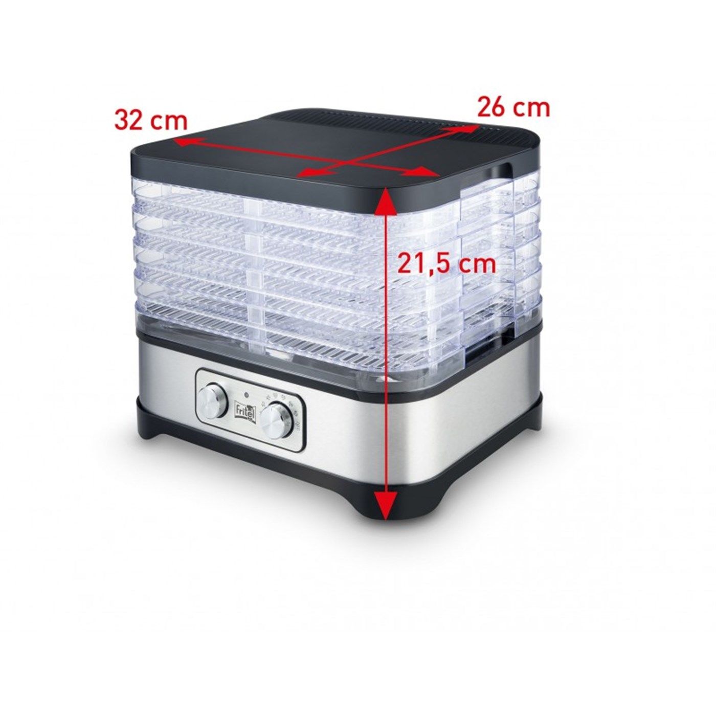 FRİTEL DH 2025 Meyve ve Sebze Kurutucu (250W)